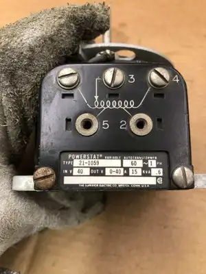 Powerstat 21-1059 Variable Autotransformer 0-40A 40V 15KVA 1PH