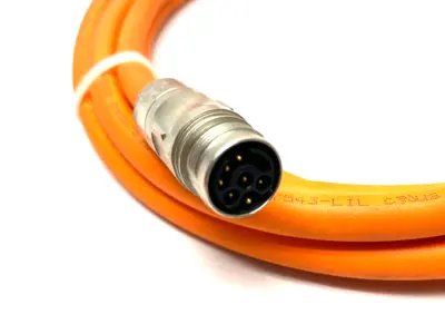USED BOSCH REXROTH SERVO ENCODER POWER CABLE 3M LENGTH