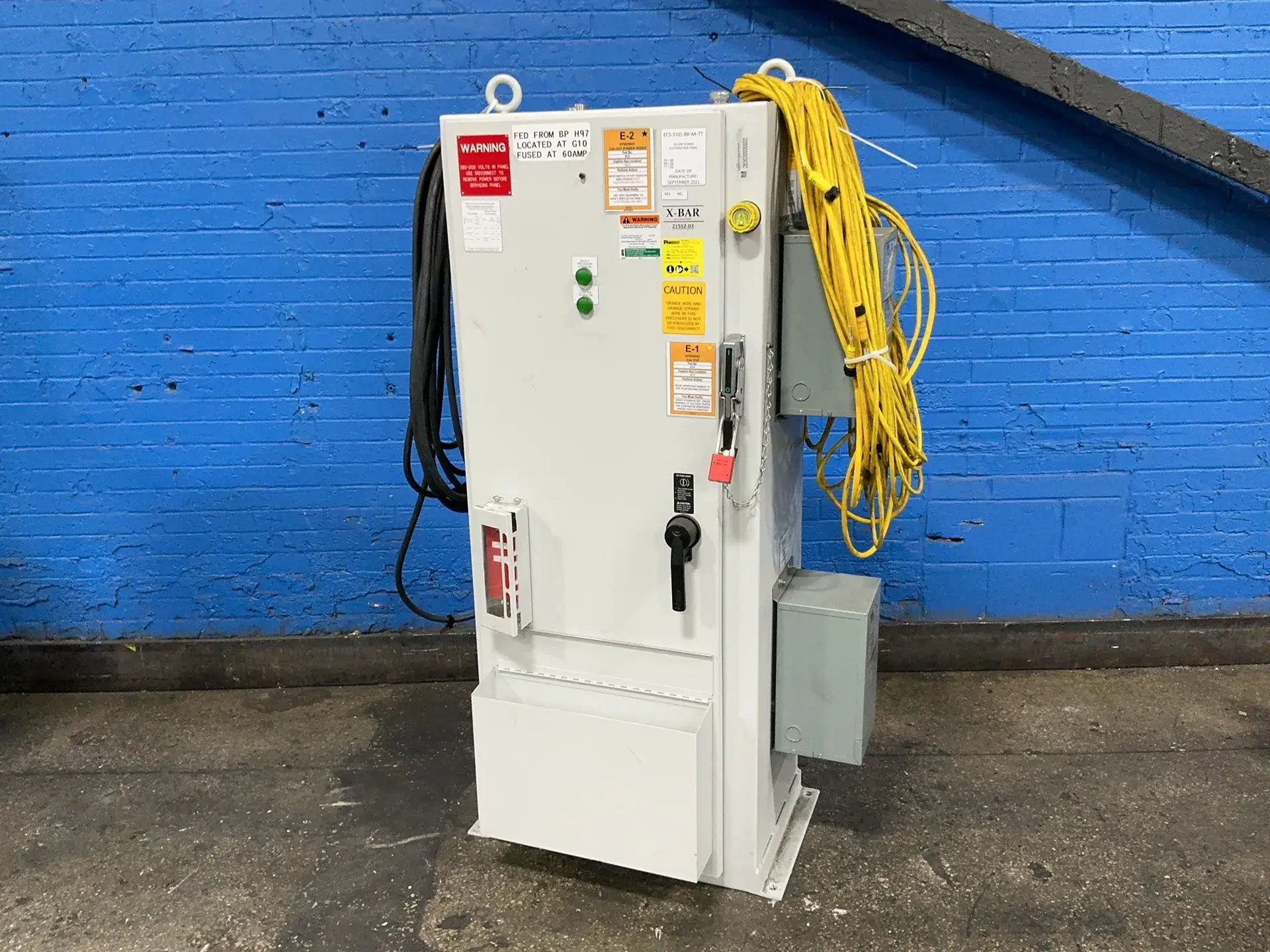 Used 2021 XBAR AUTOMATION ECS5101BBAATT Electrical Panels Ohio US | HGR 24 #1272624