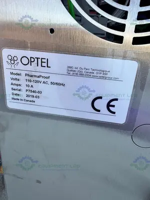USED REDEMAC STAINLESS STEEL DUAL CONVEYOR PACKAGING MACHINE W/ OPTEL PHARMAPROOF