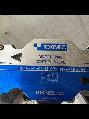 USED TOKIMEC DG4VS-5-0A-M-P7L-H-7-40-JA5