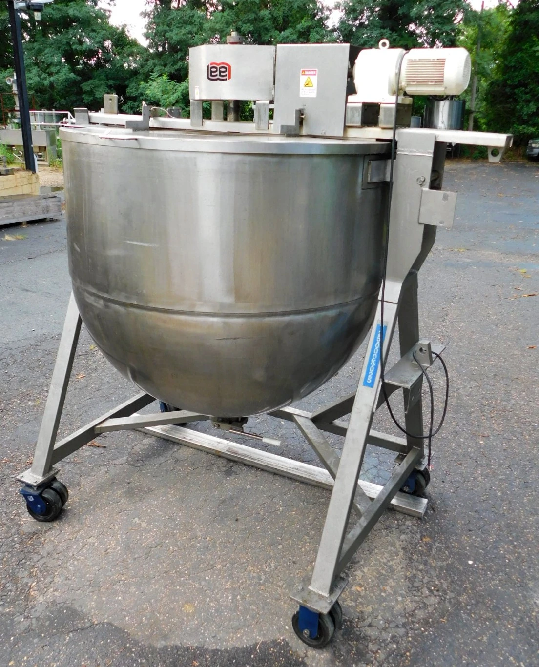 Used LEE INDUSTRIES 750 D9MT Autoclaves, Reactors & Kettles New Jersey US | Champion Trading Corporation #1332390
