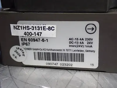 USED EUCHNER NZ1HS3131E8C 400147