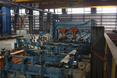320 Ton Easom / Enerpac  Hyd. Straightening / Dishing / Panel Press
