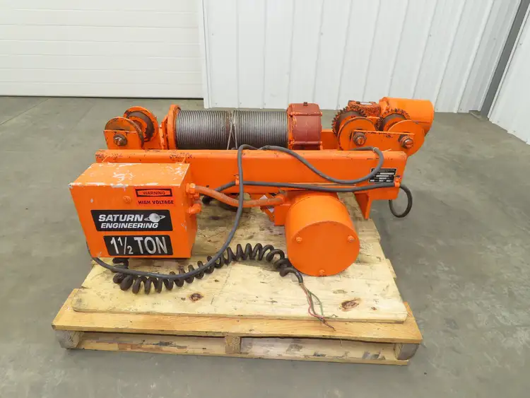 Used SATURN ENGINEERING _UNKNOWN_ Hoists (All Types) Indiana US | Arrow Industrial #556233