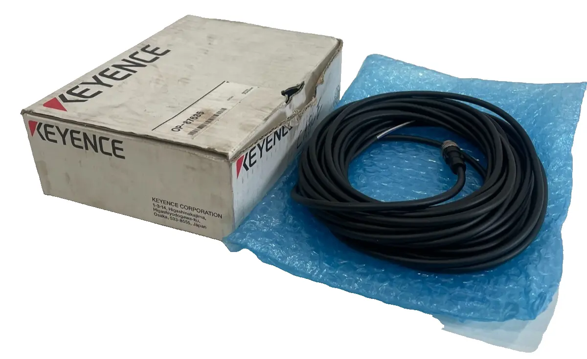 NEW KEYENCE OP-87635 CONNECTOR CABLE OP87635