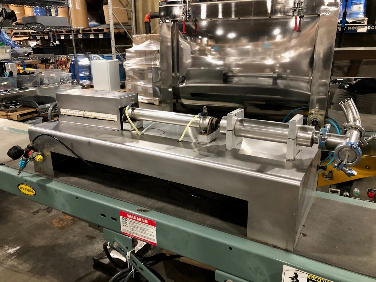 USED ACCUTEK PACKAGING EQUIPMENT PISTON FILLER