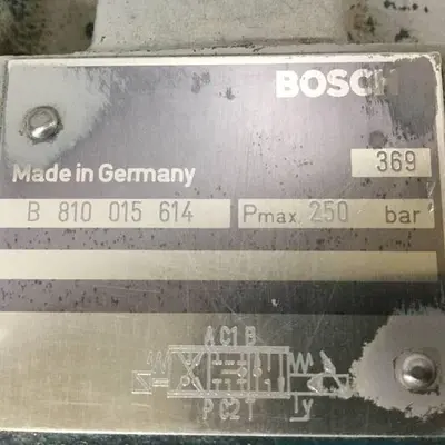 USED BOSCH B 810 015 614