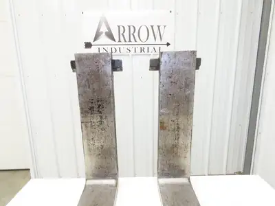Kenhar K551 6x47" Class 3 Steel Forklift Forks 20" Carriage 8000 lb 1-Pair READ