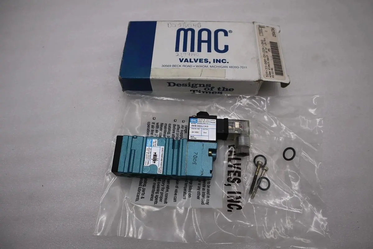 NEW MAC VALVES 52A-33-00A-DM-DDAJ-2KD 3/2-way Normally Open H767A