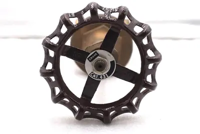 CRANE CAT. 431 BRONZE 2 1/2" RISING STEM VALVE. 150 S, 300 CWP #L-818