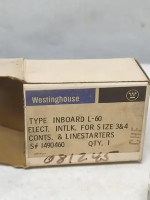 New | in-Stock WESTINGHOUSE L-60 Miscellaneous Equipment (Electrical & Power) | Surplus Asset Holdings #1200983