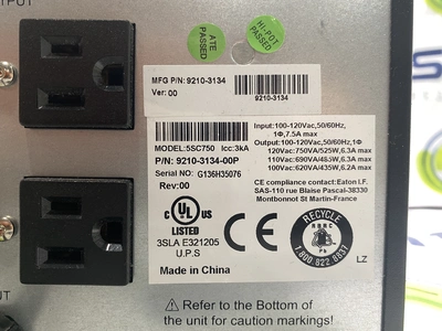 USED MYDATA 5SC 750