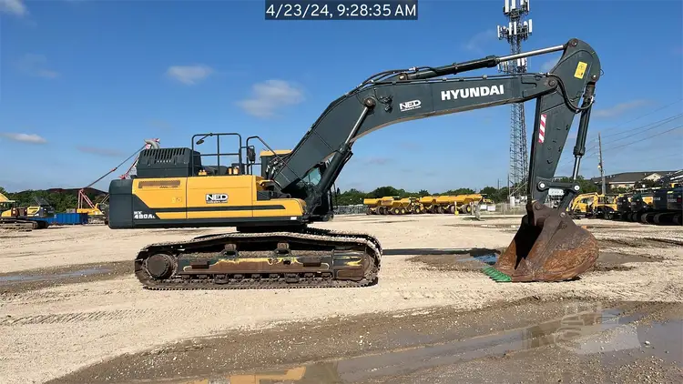 Used 2023 HYUNDAI HX480AL Crawler Excavators North Carolina US | National Equipment Dealers #1422498