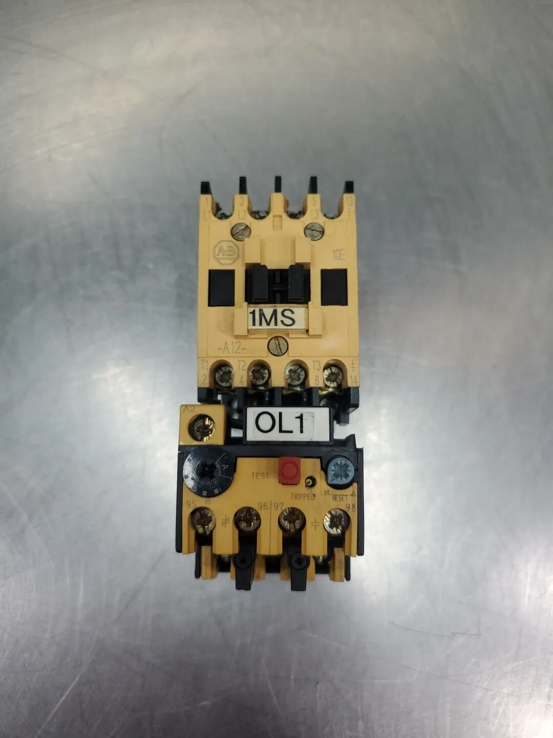 Allen-Bradley 100-A12ND3/B Contactor w/193-BSB42B Trip Module. 4C-13
