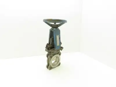 DeZurik 9258997 3" Knife Gate Valve 304 SS Rising Stem Fig. 824