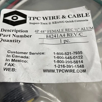 NEW TPC 84241N4