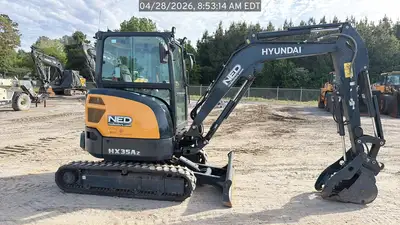 Used 2025 HYUNDAI HX35AZ Crawler Excavators - Mini North Carolina US | National Equipment Dealers #1422361