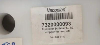 NEW Vecoplan 7320000091 + 7320000092
