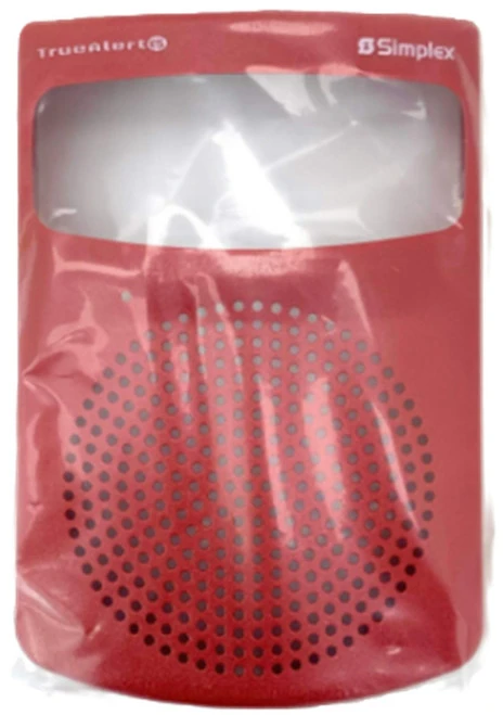 Simplex Grinnell 49SVC-WRFIRE-O SV Cover, Wall, Red, "FIRE" [New]