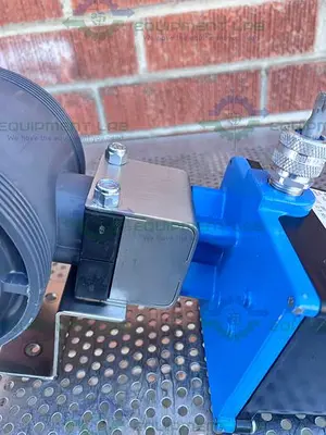 USED HAYWARD CONTROLS EVR6 D SOLENOID VALVE 115 V W/ HAYWARD 3" TRUE UNION BALL VALVE