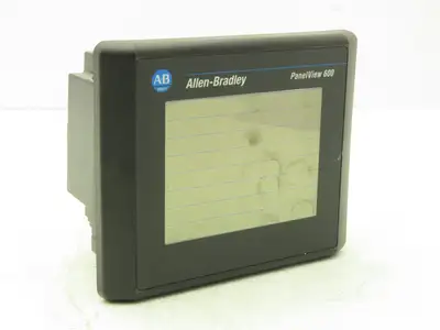 Allen Bradley 2711-T6C15L1 Panelview 600 HMI Control Panel Ser B Rev A FRN 4.30