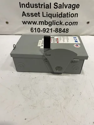 Eaton DG321UGB 30A Safety Disconnect Switch 240VAC 60Hz