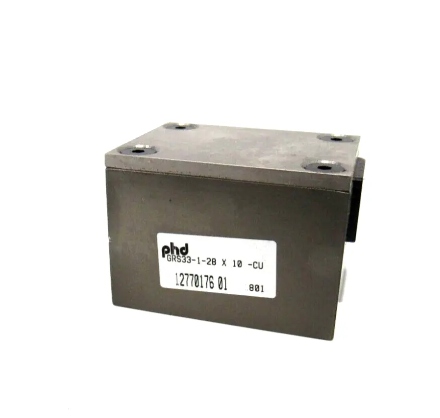 NEW PHD GRS33-1-28X10-CU PNEUMATIC GRIPPER GRS33128X10CU