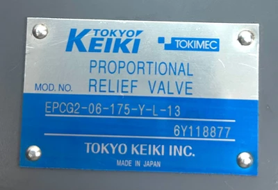 USED TOKIMEC EPCG2-06-175-Y-L-13