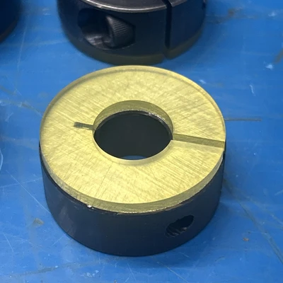 (4) NEW CLAMPING SHAFT COLLAR BLACK OXIDE SC016 16mm ID NNB