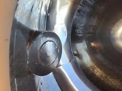 Mixer, Conical, 100 CF, 304 Stainless Steel, Gemco, 7.5 HP, #S741455