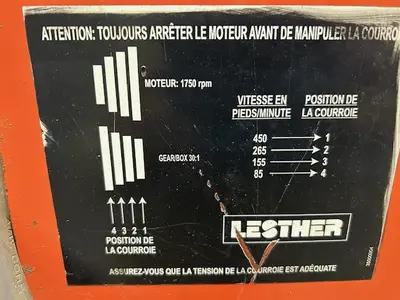 USED LESTHER F-400