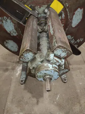 2500 LBS X 20" PERFECTO PULL OFF UNCOILER COIL REEL: STOCK #18676