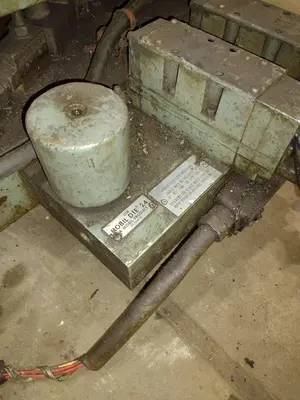 48" X 72" T-SLOTTED POWERED ROTARY TABLE: STOCK #19474