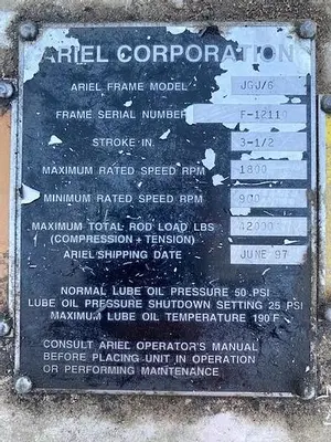 USED 1997 ARIEL JGJ-6