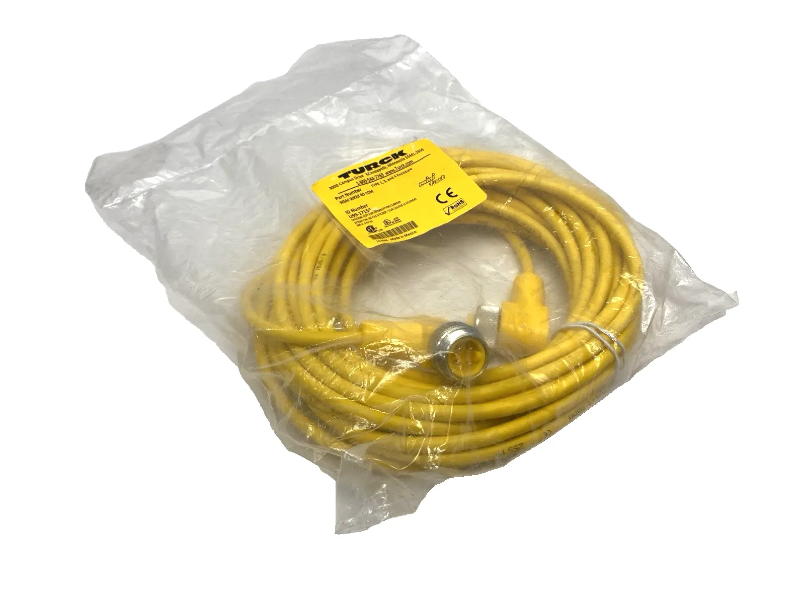 NEW TURCK WSM WKM 40-10M, U99-17154