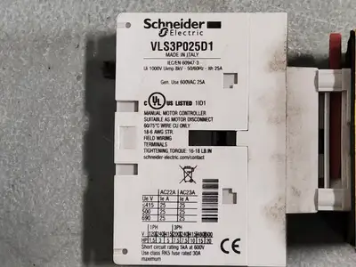 USED SCHNEIDER ELECTRIC VLS3P025D1