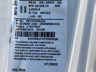 Used 2022 ISUZU "FTR" VAN BODY TRUCK - DIESEL (2022) Box trucks Texas US | MachineryMax #1488294