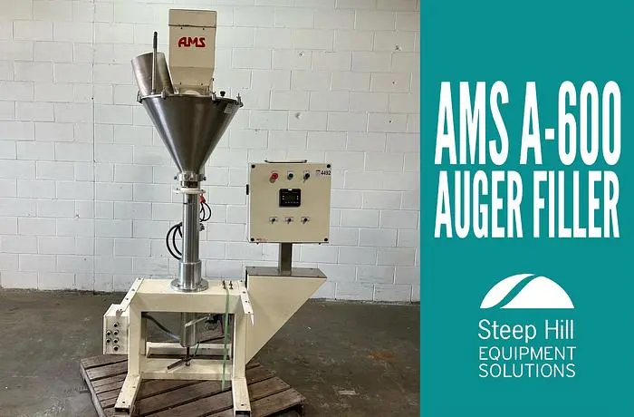 Used 2003 AMS FILLING SYSTEMS INC. A-600 Auger Filler | Steep Hill Equipment Solutions #773398