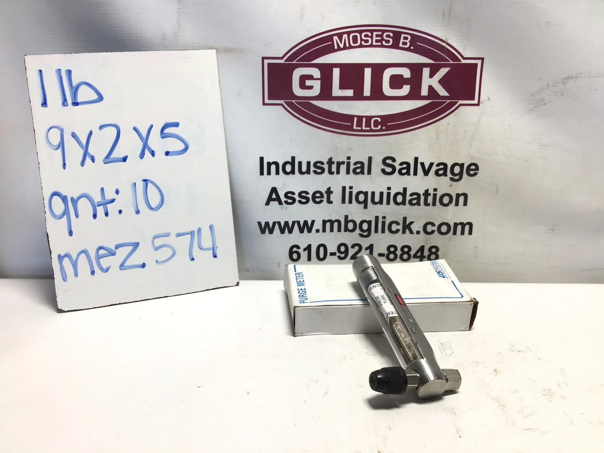 WALLACE & TIERNAN PURGE METER 32E103SSXX2X FL12.00 CUFT/HR 200PSI