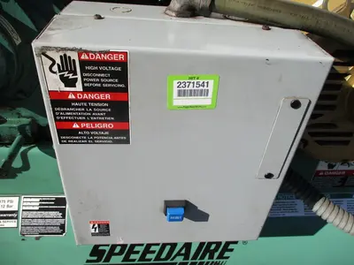 101 cfm @ 175 psi, Speedaire, Reciprocating Compressor, 2.86 m/min, 12-bar, 200 psi @ 650°F, 2013
