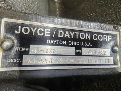 USED JOYCE / DAYTON CORP QS-6969
