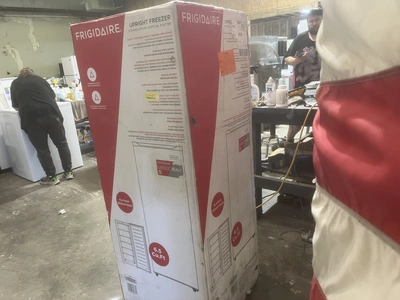 Used FRIGIDAIRE UPRIGHT FREEZER Residential Appliances Michigan US | Miedema Asset Management Group #1413795