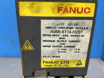 Used FANUC A06B6114H207 Servo Drives Ohio US | HGR 24 #1335303