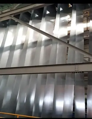 67" W (1710 mm) x .009"-.079" (.23 mm-2 mm) x 20 Ton Color Coating Line (Used)