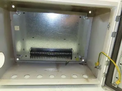 Exm 6412ES Electrical Enclosure 300x400x180mm Control Panel Backplate 12x14x6"