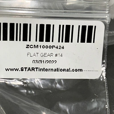 ZCM1000P424  Flat Gear #14 *LOT OF 40*Fast Shipping! + Warranty