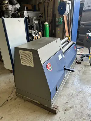 USED MG M 1206 P CNC PLATE BENDING ROLLS 1250 X 6MM