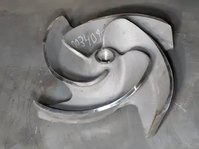 Pump Impeller, 8x10-18H, 4-Vane, 316