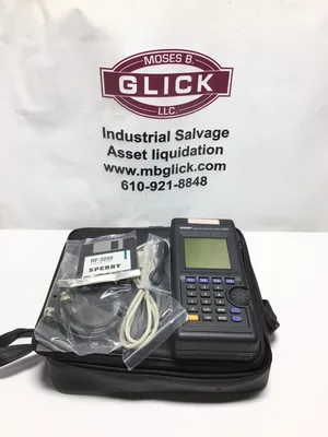 Sperry RF3200 2GHz RF Field Signal Analyzer w/ Cables & Software